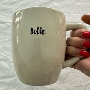 Rae Dunn coffee mug *Hello* Artisan Collection by Magenta - **Retired Style